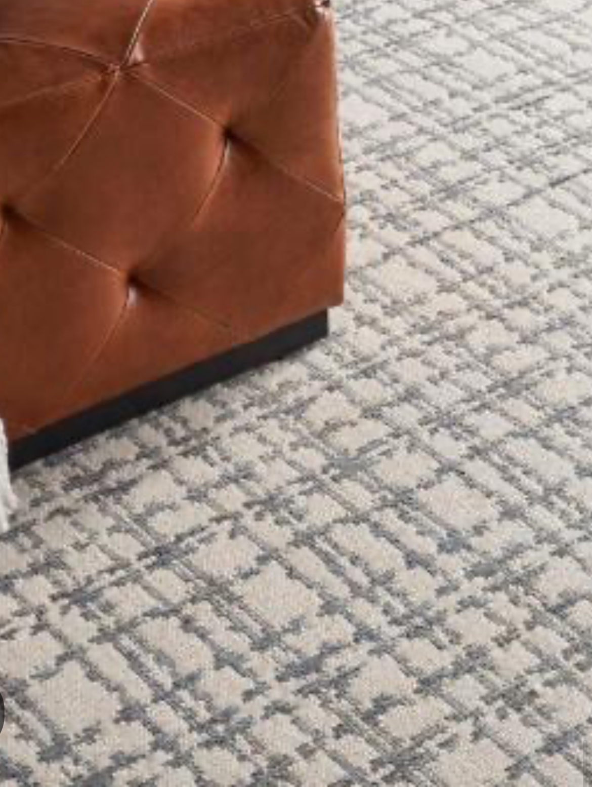 Oriental rugs and carpeting displayed in a home setting